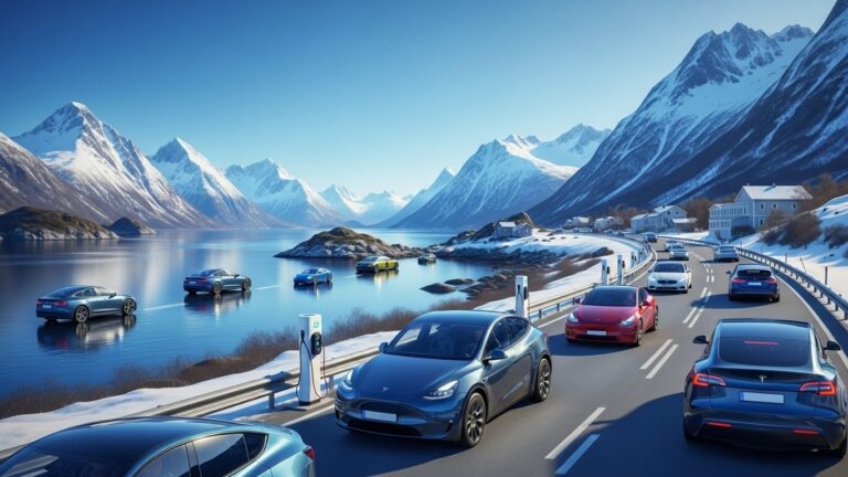 Norway Hits 96% Electric Car Sales in 2025: A Global EV Leader