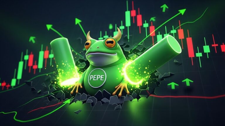 PEPE Coin Price Reverses Trend With Bullish Engulfing