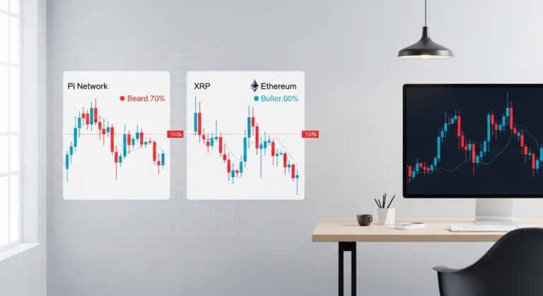 Pi Network, XRP, Ethereum Drop on Trump Greenland Risk: More Pain Ahead?