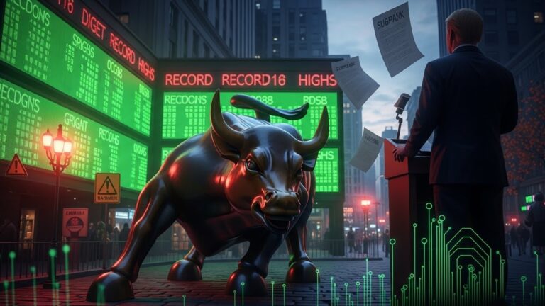 Powell Probe Rattles DC But Stocks Soar to Records