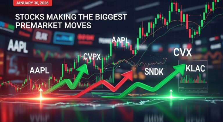Premarket Movers: Apple, Chevron, Sandisk Earnings Shake-Up