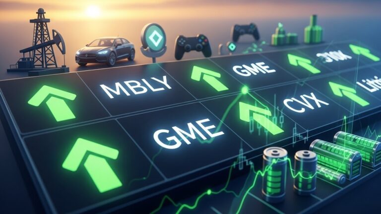 Premarket Movers: Mobileye, GameStop, Chevron Surge