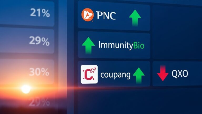 Premarket Stock Movers: PNC, ImmunityBio Surge