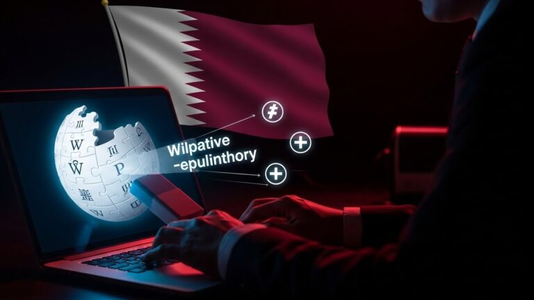 Qatar PR Firm Wikipedia Edits Scandal Exposed