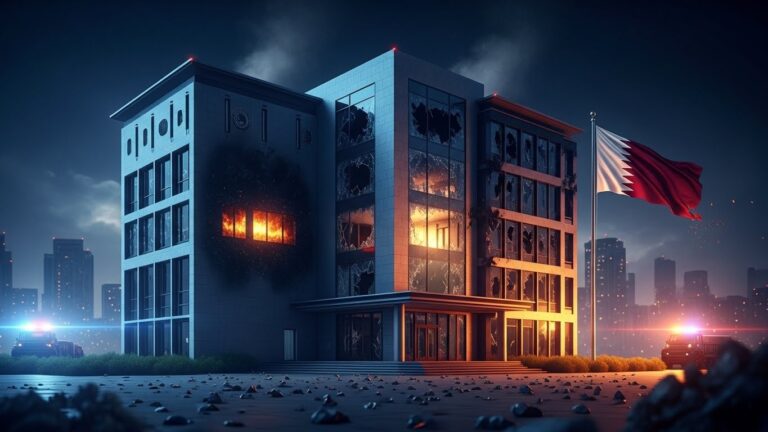 Qatari Embassy Hit in Kyiv Drone Strike