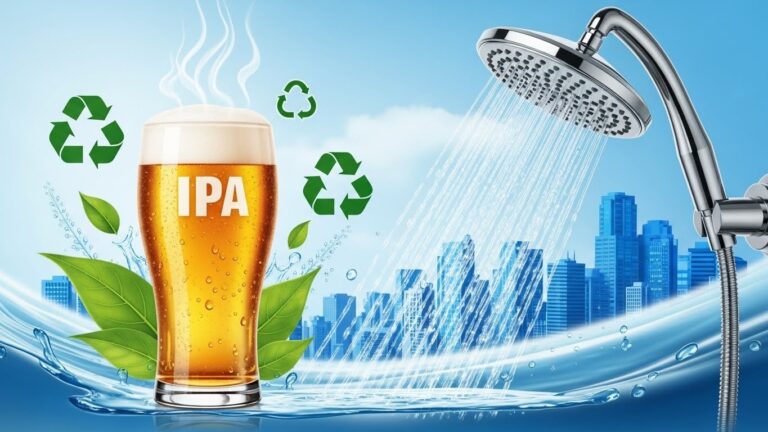 Recycled Shower Water Turned Into Craft Beer