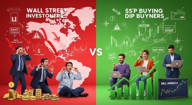 Retail Traders Buy Dip as Wall Street Sells America