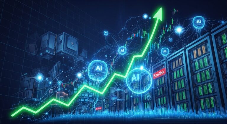 Sandisk Stock Surges on Explosive AI Earnings Beat
