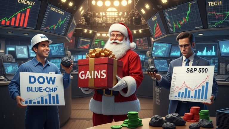 Santa Claus Rally 2026: Dow Wins, S&P Struggles