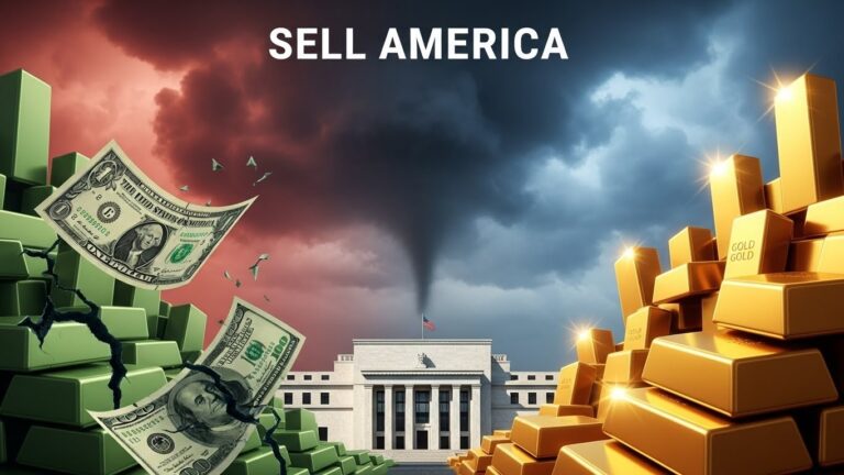Sell America Trade Returns: Dollar Drops Gold Surges
