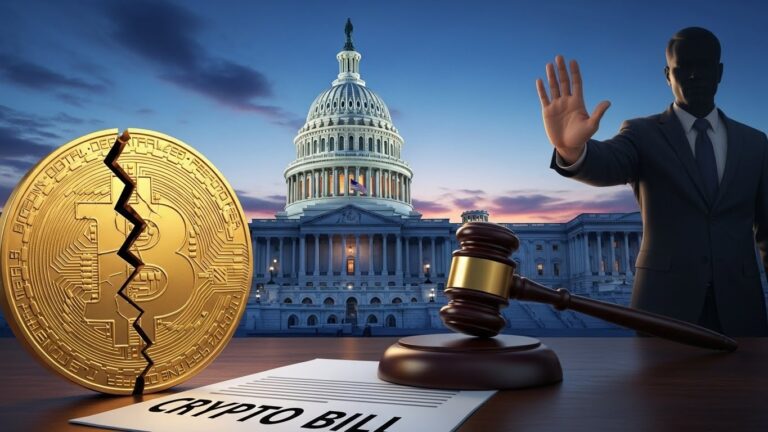 Senate Crypto Bill Delayed After Coinbase CEO Opposition