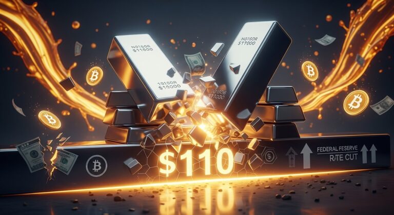 Silver Bulls Target $110 Breakout Amid Short Squeeze