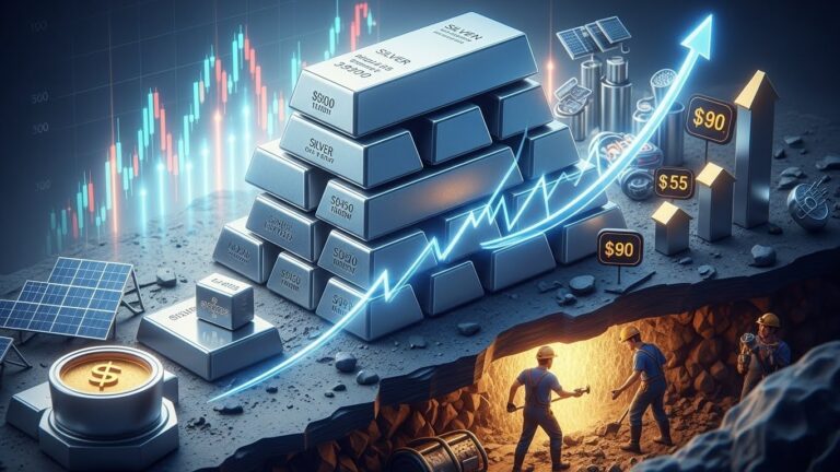 Silver Mining Stocks Surge as Price Tops $90