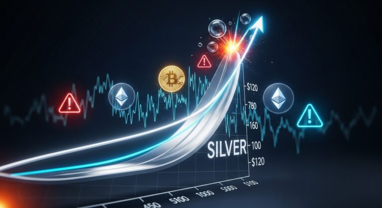 Silver Surge to $115–$120: Crypto Market Implications