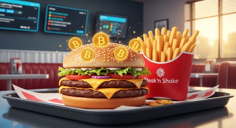 Steak ‘n Shake Boosts Bitcoin Reserve With $5 Million Addition