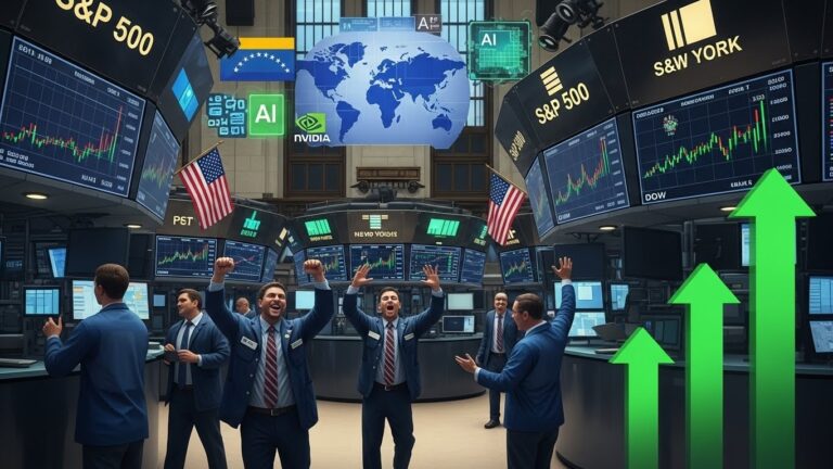 Stock Market Hits Records Despite Venezuela Geopolitical Shock