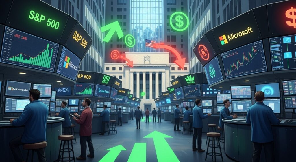 Stock Market Update: S&P 500 Record High Before Fed Call