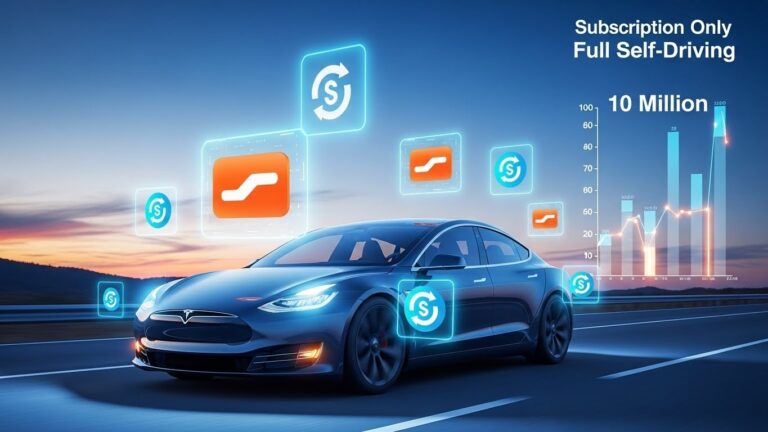 Tesla Drops FSD One-Time Buy For Subscription Model