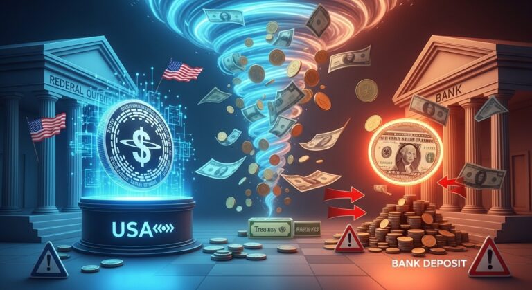 Tether Launches US-Regulated Stablecoin: Deposit Flight Risk?