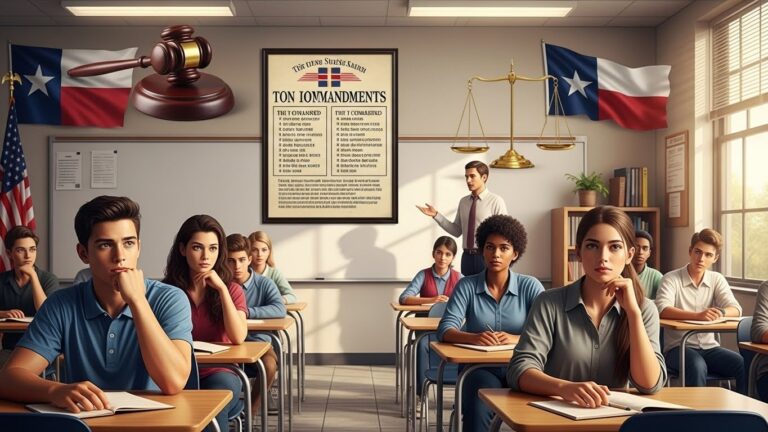 Texas Ten Commandments in Schools: Law and Legal Battles
