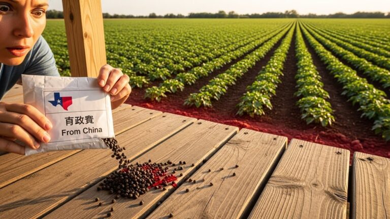 Texas Warns Residents About Unsolicited Seeds From China