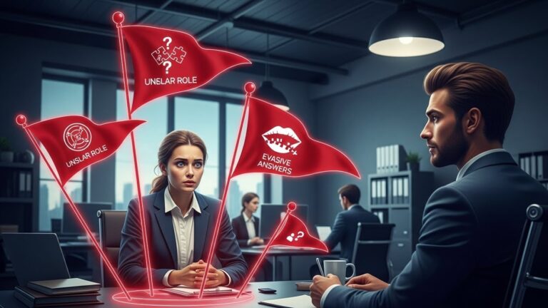 Top 3 Interview Red Flags That Scream Run Away