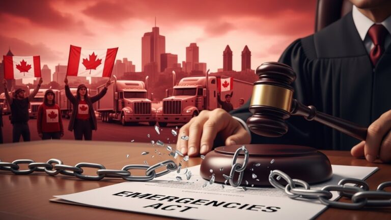 Trudeau Emergency Powers Ruled Illegal by Court
