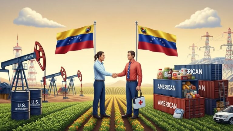 Trump Announces Venezuela Oil Deal Boosting US Exports