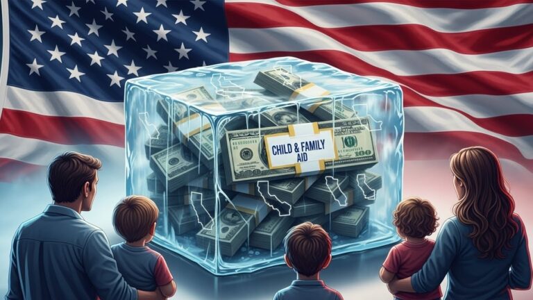 Trump Freezes $10B Child Aid to 5 States Over Fraud