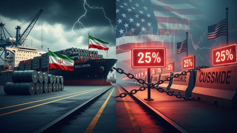 Trump Imposes 25% Tariff on Countries Trading With Iran