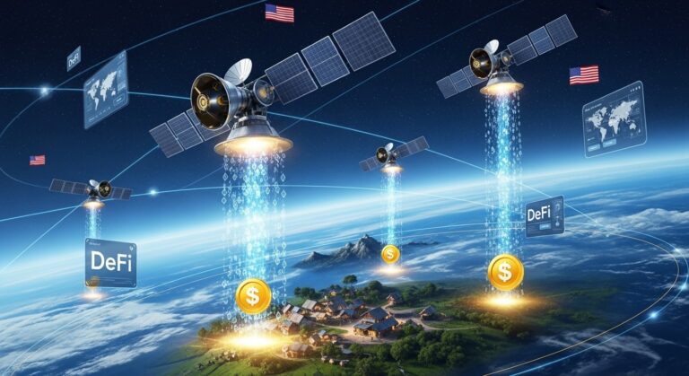 Trump-Linked WLFI Partners Spacecoin for Satellite DeFi