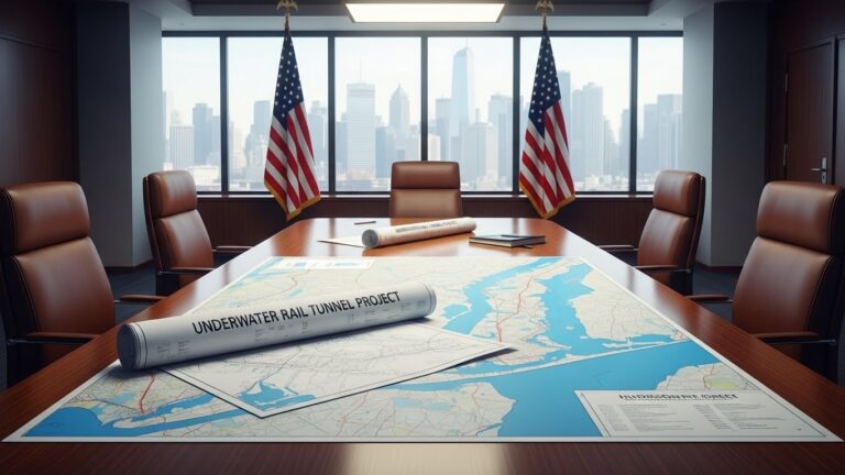 Trump Schumer Rare Meeting on Gateway Tunnel