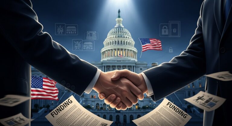 Trump Senate Dems Strike Shutdown Deal