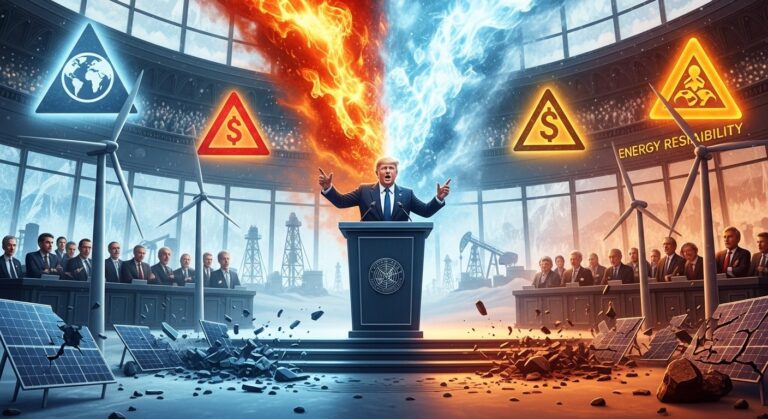 Trump Slams Davos on Green New Scam Amid Climate Narrative Shift