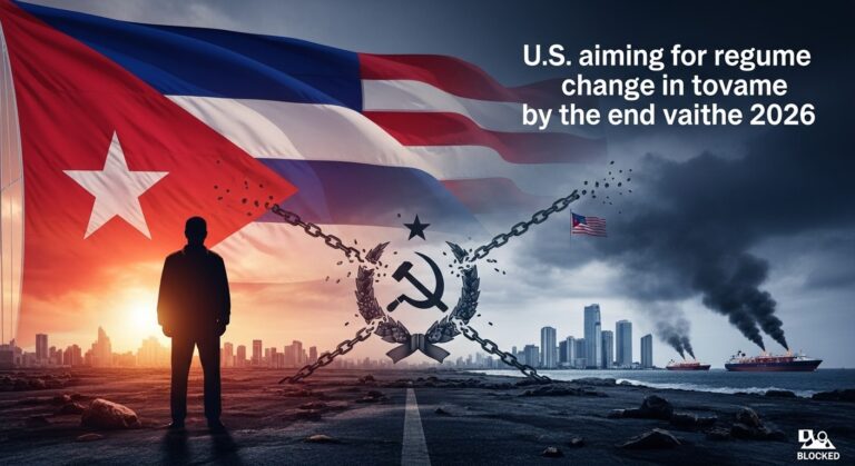 Trump Targets Cuba Regime Change by End of 2026