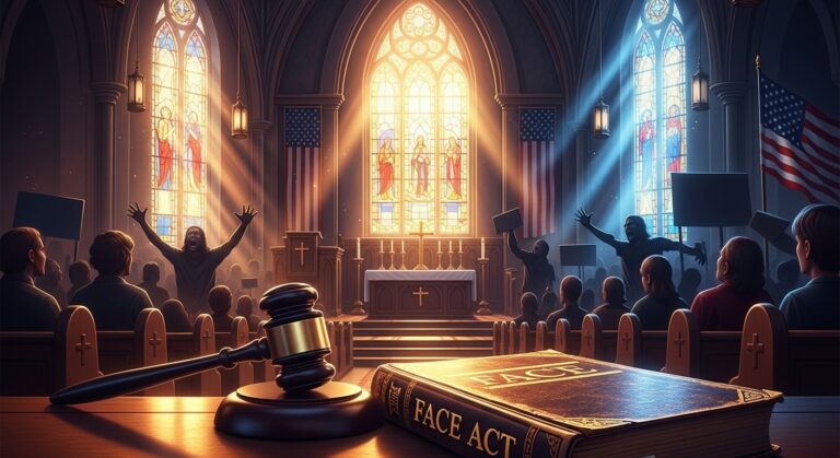 Trump Uses FACE Act to Shield Church Worship