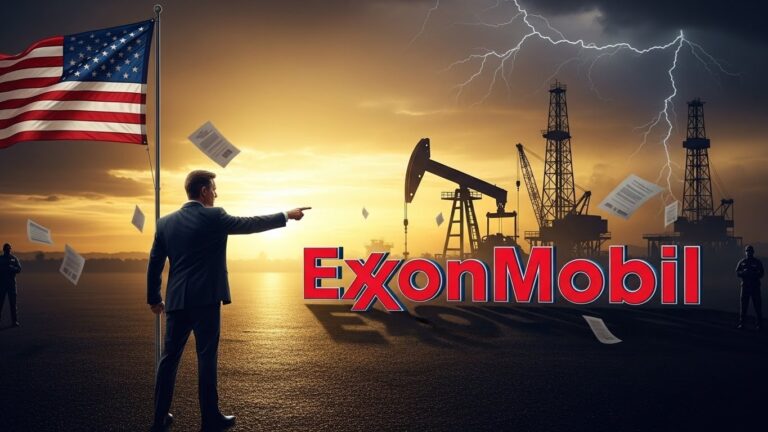 Trump Warns ExxonMobil Over Venezuela Oil Plans