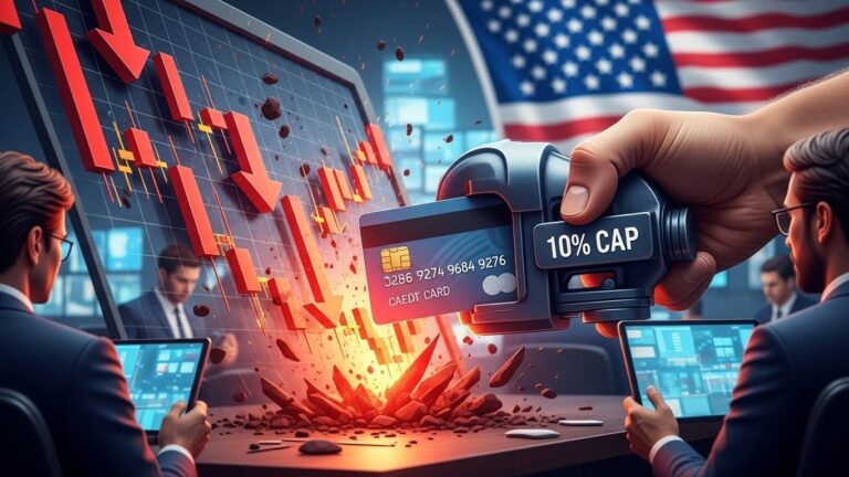 Trump’s 10% Credit Card Rate Cap Shakes Stocks