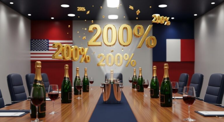 Trump’s 200% Tariff Threat on French Wine and Champagne