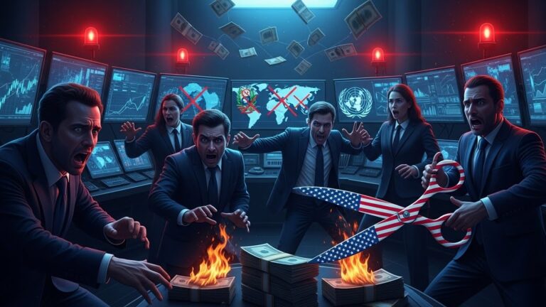 Trump’s Cash Cut-Off Sparks Deep State Panic