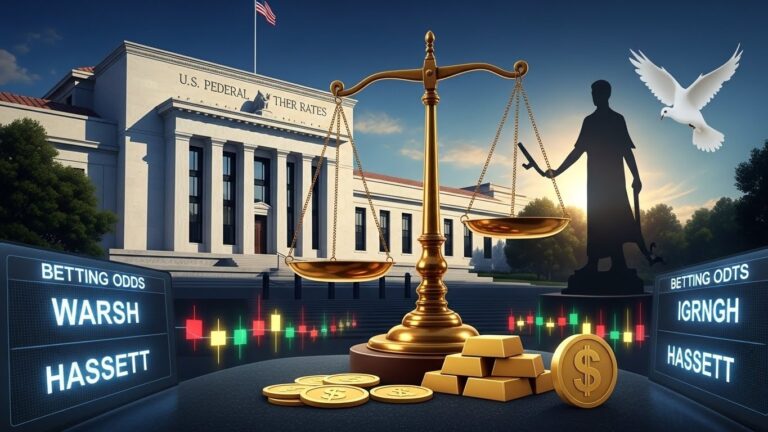 Trump’s Fed Chair Pick Shifts: Warsh Surges as Hassett Stays Put