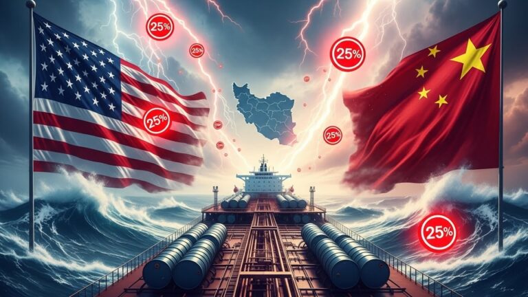 Trump’s Iran Tariff Threat Risks US-China Trade Deal