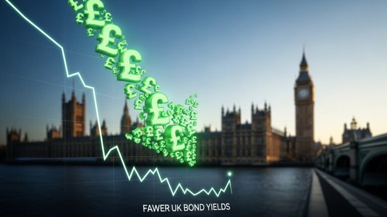 UK Gilt Yields Hit Lowest Since 2024