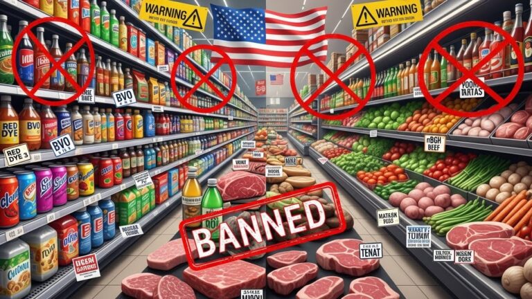 US Foods Banned in Europe: Shocking List Revealed