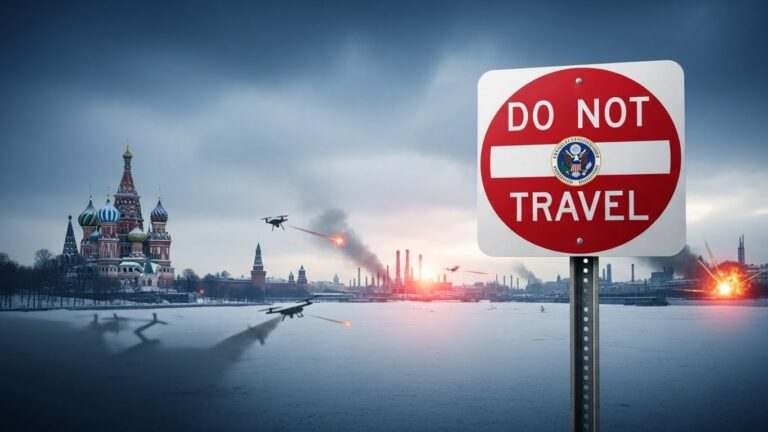 US Issues Do Not Travel Warning for Russia Amid CIA Role
