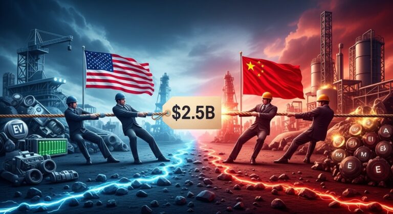 US Lawmakers Launch $2.5B Push Against China’s Critical Minerals Dominance