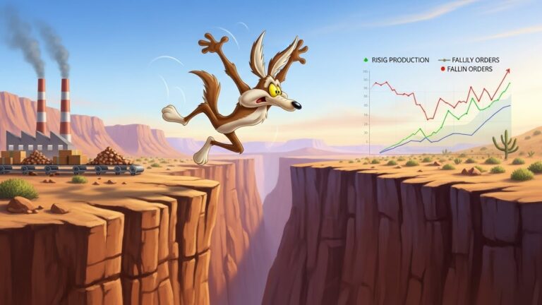 US Manufacturing Faces Wile E Coyote Moment in Early 2026