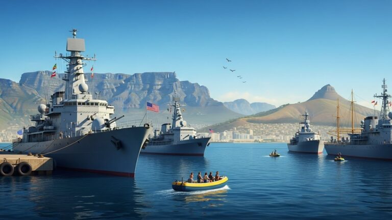US Outraged by Iranian Warships in Cape Town