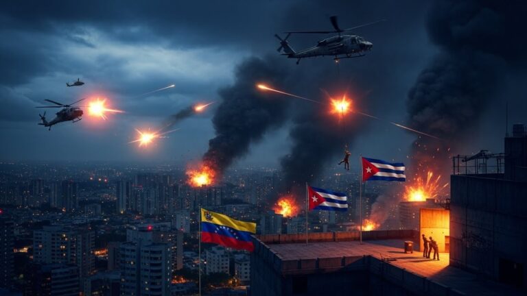 U.S. Raid Captures Maduro: Cuba Reports 32 Deaths