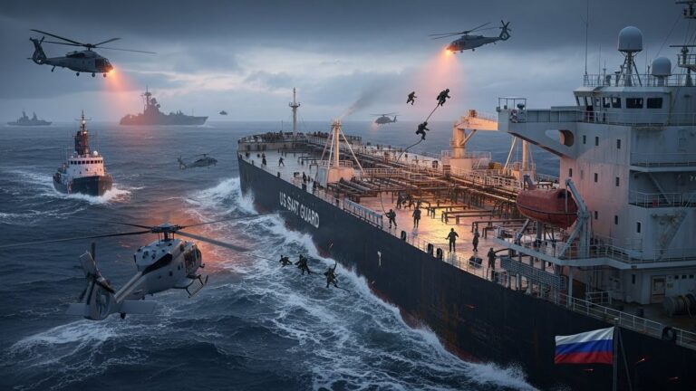 US Seizes Russian Tanker in Atlantic Showdown